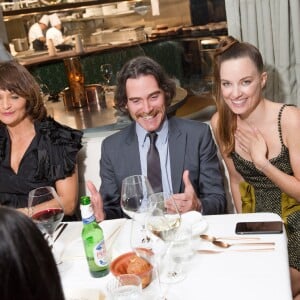 Helena Christensen, Billy Crudup et Topaz Page-Green - Dixième anniversaire de l'association The Lunchbox Fund organisé au resturant Gabriel Kreuther à New York, le 26 octobre 2010.