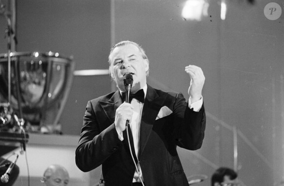 Charles Level sur le plateau de l'émission "Dimanche Martin", à Paris le 16 septembre 1982.