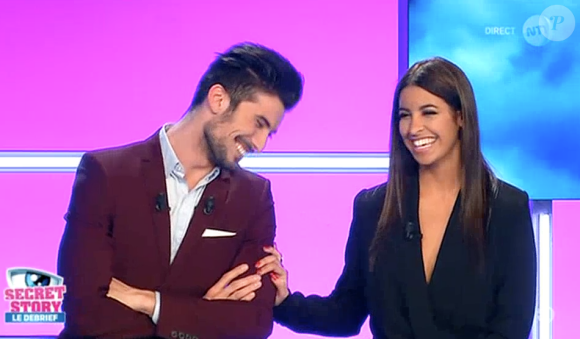 Ali dans le Débrief de Secret Story 9 sur NT1, le 26 octobre 2015.