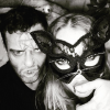Mert Alas et Lindsay Lohan lors de la soirée de coup d'envoi des Veuve Clicquot Widow Series à Londres. Photo publiée le 29 octobre 2015.