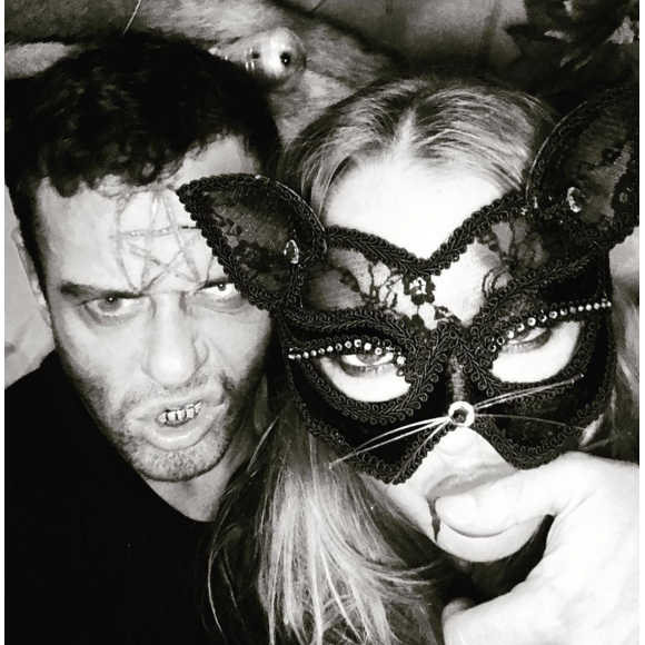 Mert Alas et Lindsay Lohan lors de la soirée de coup d'envoi des Veuve Clicquot Widow Series à Londres. Photo publiée le 29 octobre 2015.