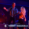 Thierry Samitier et Emmanuelle Berne dans Danse avec les stars 6, sur TF1, samedi 31 octobre 2015.