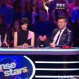 Thierry Samitier et Emmanuelle Berne dans Danse avec les stars 6, sur TF1, samedi 31 octobre 2015.