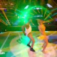 Djibril Cissé et Sylvia Notargiacomo dans Danse avec les stars 6, sur TF1, samedi 31 octobre 2015