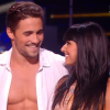 Olivier Dion et Candice Pascal dans Danse avec les stars 6, sur TF1, samedi 31 octobre 2015