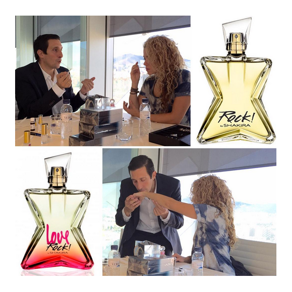 Shakira assure la promotion de son nouveau parfum Love Rock ! By Shakira / photo postée sur Instagram.