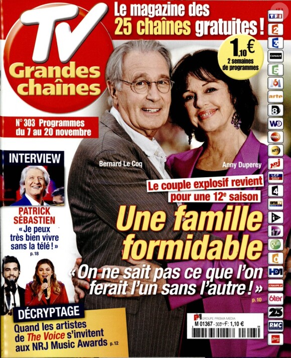 TV Grandes Chaînes - édition du lundi 2 novembre 2015.
