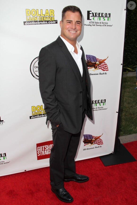 George Eads - People a la première du film "Gutshot Straight" au Zanuck Theatre a Hollywood. Le 12 aout 2013