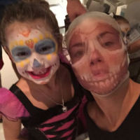 Adriana Lima : Halloween avec ses princesses, boxe intensive avant le grand jour