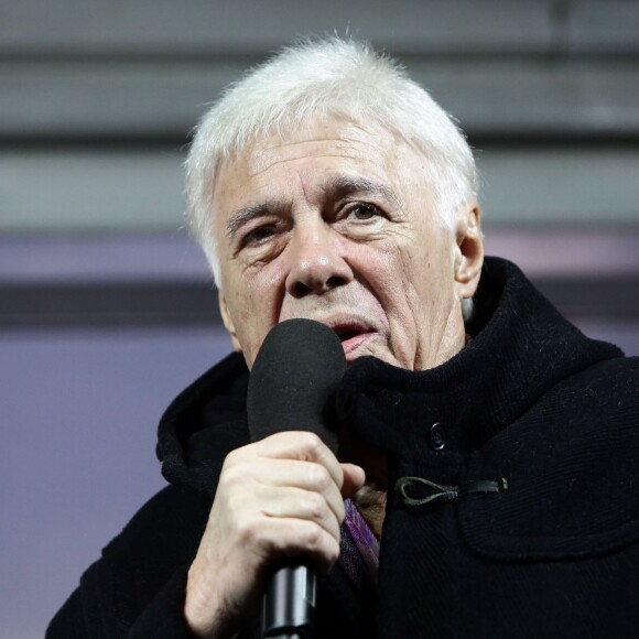 Guy Bedos - 8ème journée mondiale pour le droit de mourir dans la dignité, place de la République à Paris le 2 novembre 2015.02/11/2015 - Paris