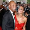 Derek Jeter et Hannah Davis lors du Costume Institute Gala 2015 au Met de New York, le 4 mai 2015. Le couple s'est fiancé en octobre.
