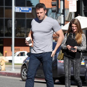 Ben Affleck à Brentwood, Los Angeles, le 6 janvier 2015.