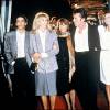 Anthony Delon, Mireille Darc, Romy Schneider, Alaon Delon et Anne Parillaud en 1981