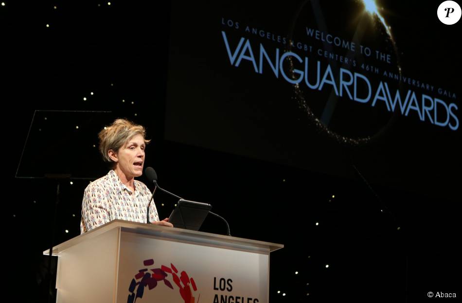 Frances McDormand lors du 46e gala d'anniversaire du ...