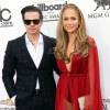Jennifer Lopez et son petit-ami Casper Smart - Photocall à l'occasion de la cérémonie des Billboard Music Awards 2014 à Las Vegas le 18 mai 2014