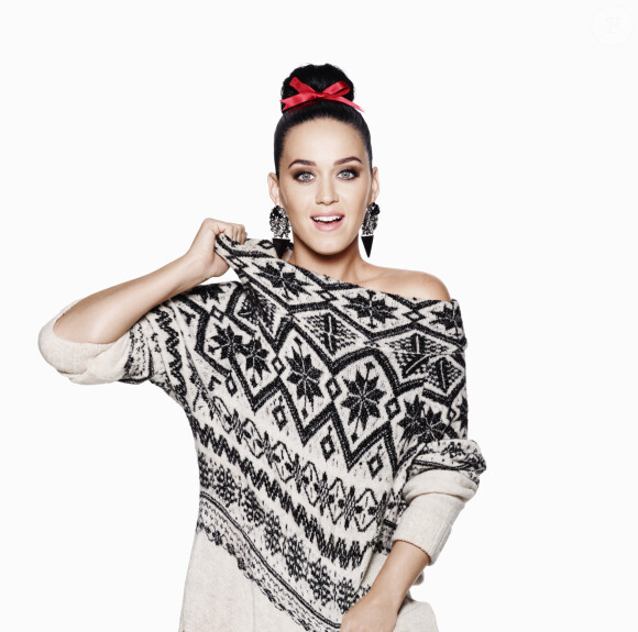 La chanteuse Katy Perry est la star de la campagne publicitaire de Noël de H&M.