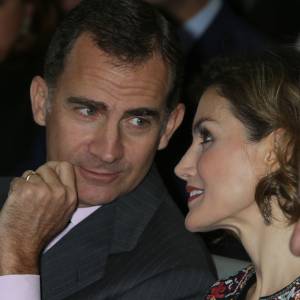 Letizia et Felipe VI d'Espagne décernaient le 12 novembre 2015, lors d'une cérémonie à la Ciudad BBVA à Madrid, les accréditations attribuées aux nouveaux ambassadeurs de la Marque Espagne, pour la 6e édition de cette initiative biennale récompensant des personnes physiques ou morales pour leur engagement au service du rayonnement de l'Espagne.