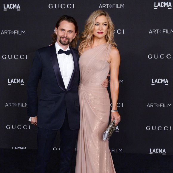 Matthew Bellamy et Kate Hudson - Soirée "LACMA Art + Film Gala" à Los Angeles le 1er novembre 2014.