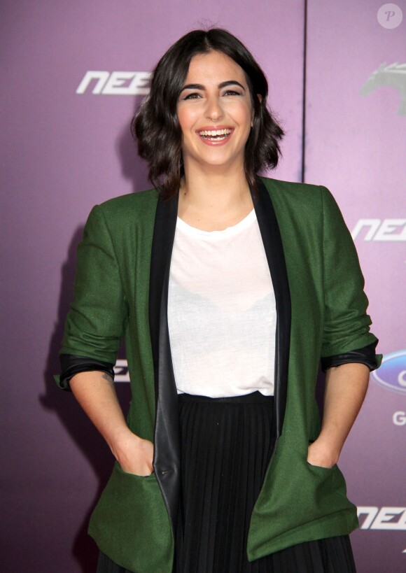 Alanna Masterson - Première du film "Need For Speed" au TCL Chinese Theatre à Hollywood, le 6 mars 2014.