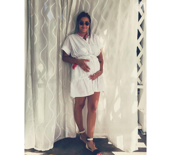 Alanna Masterson annonce sa grossesse au mois de juillet 2015 / photo postée sur Instagram.