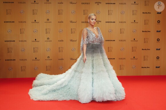Rita Ora - Cérémonie des "Bambi Awards" à Berlin, le 12 novembre 2015.