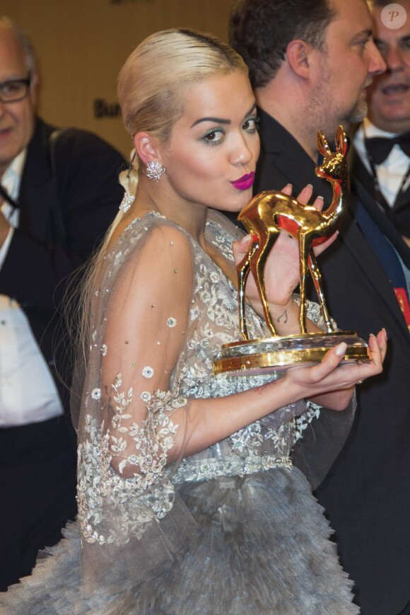 Rita Ora - Cérémonie des "Bambi Awards" à Berlin, le 12 novembre 2015