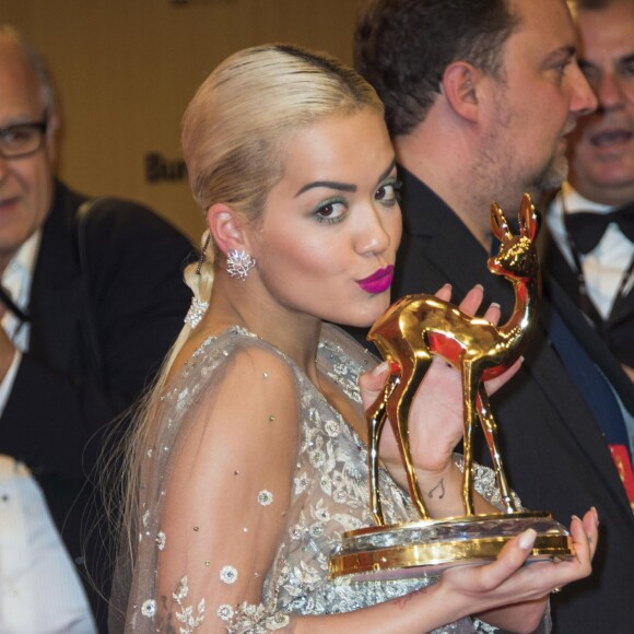Rita Ora - Cérémonie des "Bambi Awards" à Berlin, le 12 novembre 2015