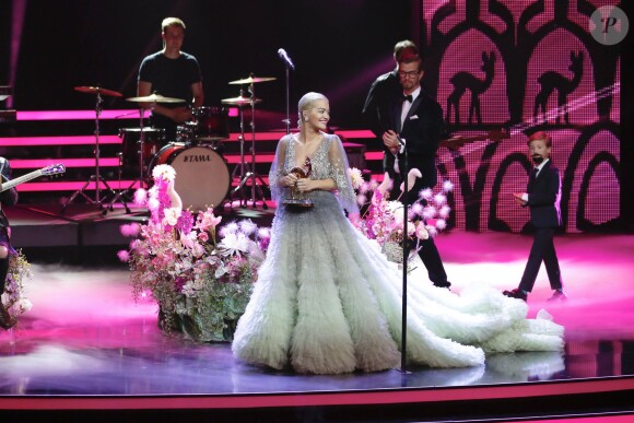 Rita Ora - Scène - Cérémonie des "Bambi Awards" à Berlin, le 12 novembre 2015.