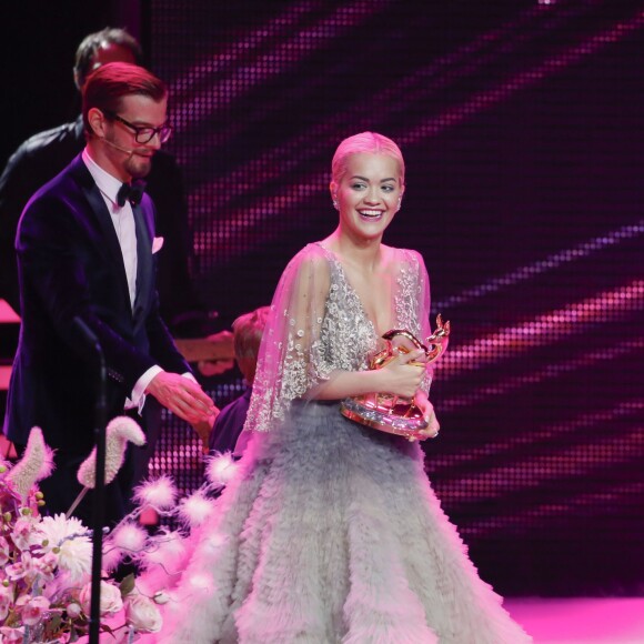 Rita Ora - Scène - Cérémonie des "Bambi Awards" à Berlin, le 12 novembre 2015.