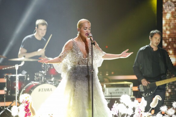 Rita Ora - Scène - Cérémonie des "Bambi Awards" à Berlin, le 12 novembre 2015.