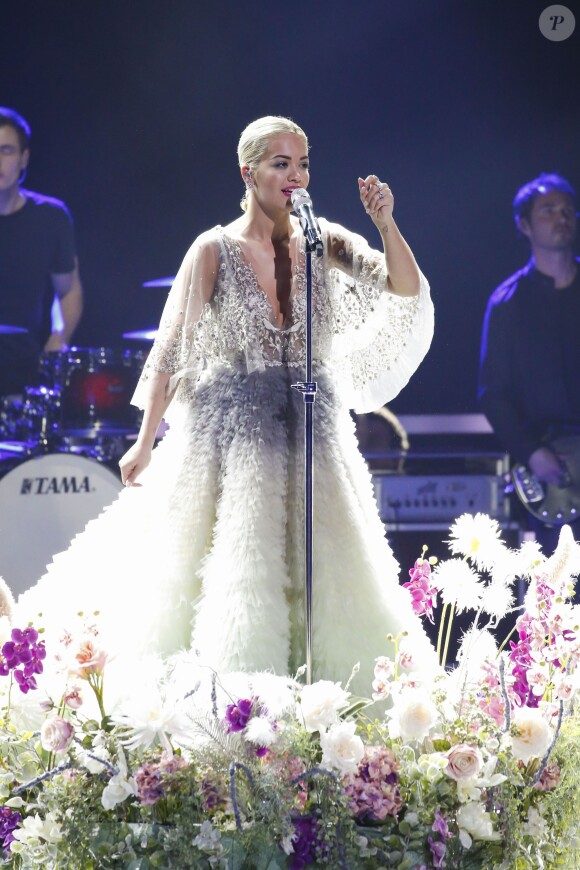 Rita Ora - Scène - Cérémonie des "Bambi Awards" à Berlin, le 12 novembre 2015.