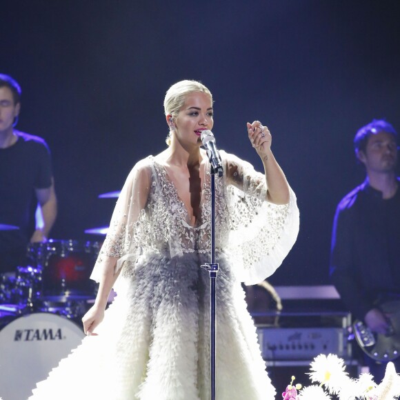 Rita Ora - Scène - Cérémonie des "Bambi Awards" à Berlin, le 12 novembre 2015.