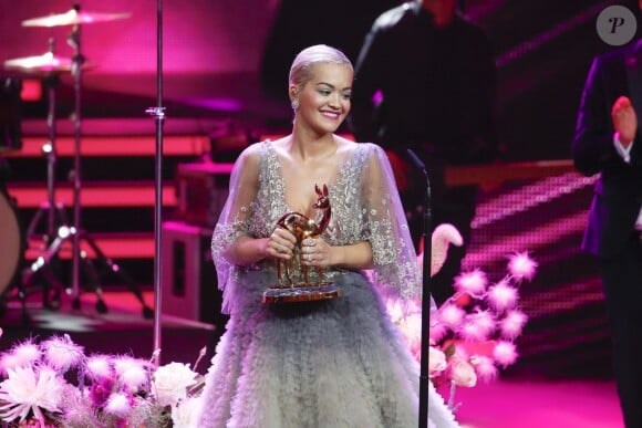 Rita Ora - Scène - Cérémonie des "Bambi Awards" à Berlin, le 12 novembre 2015.