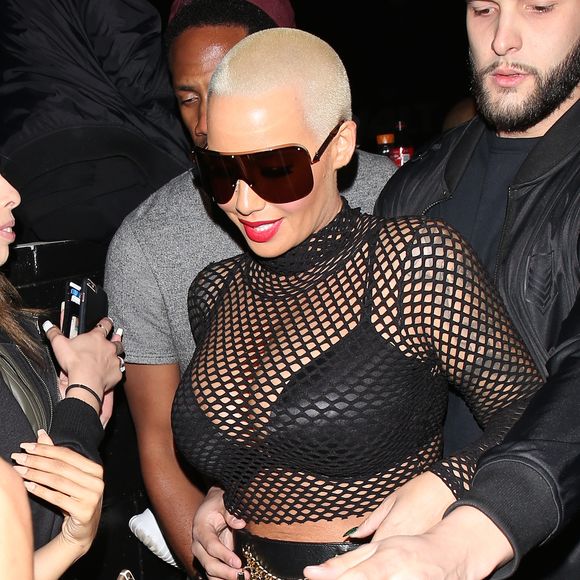 Amber Rose à Los Angeles, le 9 novembre 2015.