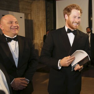 La prince Harry à la soirée Royal Variety Performance au Albert Hall à Londres, le 13 novembre 2015.