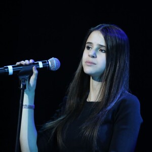 Marina Kaye - Concert des Talents de France Bleu aux Folies Bergère à Paris le 10 novembre 2015. © Denis Guignebourg