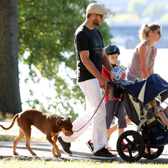 Gisele Bündchen et Tom Brady en famille à l'été 2014
