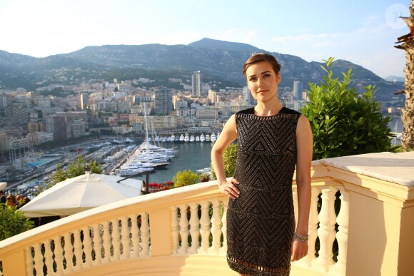 Megan Boone - Cocktail lors du 54e festival de la Télévision de Monte-Carlo le 9 juin 2014. L'actrice a révélé en novembre 2015 être enceinte de son premier enfant.