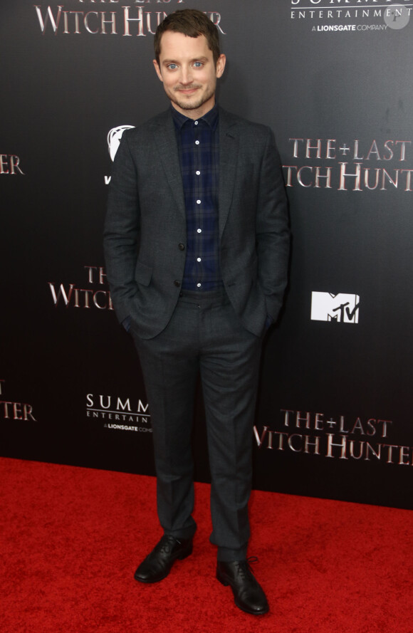 Elijah Wood à la première du film 'The Last Witch Hunter' à New York, le 13 octobre 2015