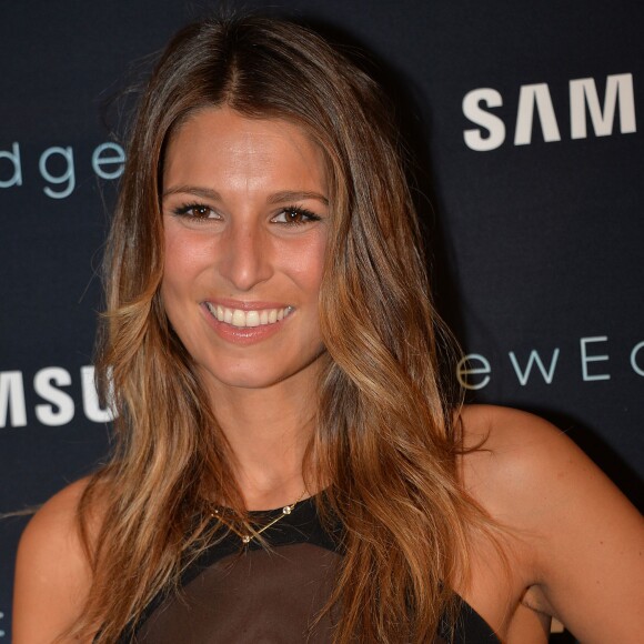 Laury Thilleman - Soirée Samsung " New Edge Night " pour la sortie du nouveau Samsung Galaxy GS6 edge à la piscine Molitor à Paris le 15 septembre 2015.