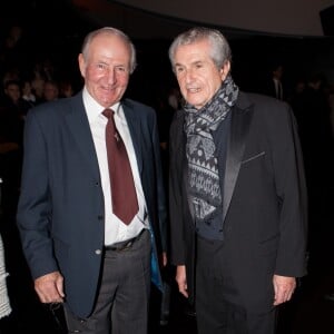 Alexis Gruss et Claude Lelouch lors de la 7e cérémonie de l'Excellence Francaise à la Philharmonie de Paris, le 17 novembre 2015.