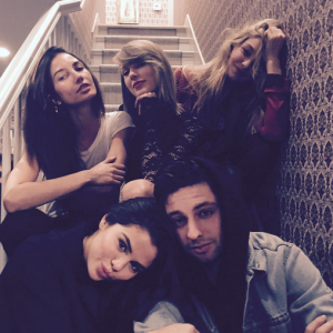 Taylor Swift, Selena Gomez et Gigi Hadid célèbrent l'anniversaire de Lily Aldridge / photo postée sur Instagram.