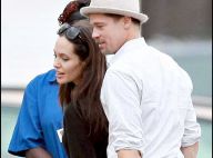 REPORTAGE PHOTOS : Brad et Angelina... dernière pause tendresse avant le retour en France !