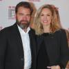 Exclusif - Clovis Cornillac et sa femme Lilou Fogli posent ensemble lors de l'ouverture du Festival du film "In French with English subtitles" à New York, le vendredi 20 Novembre 2015.