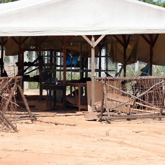 Exclusif - Préparation du lieu de tournage du prochain film d'Angelina Jolie "First They Killed My Father" à Siem Reap au Cambodge, le 11 novembre 2015.