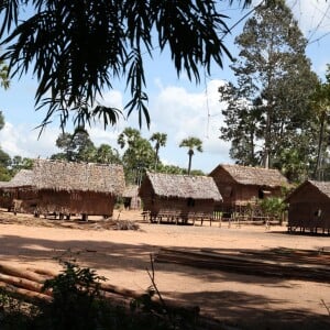 Exclusif - Préparation du lieu de tournage du prochain film d'Angelina Jolie "First They Killed My Father" à Siem Reap au Cambodge, le 11 novembre 2015.