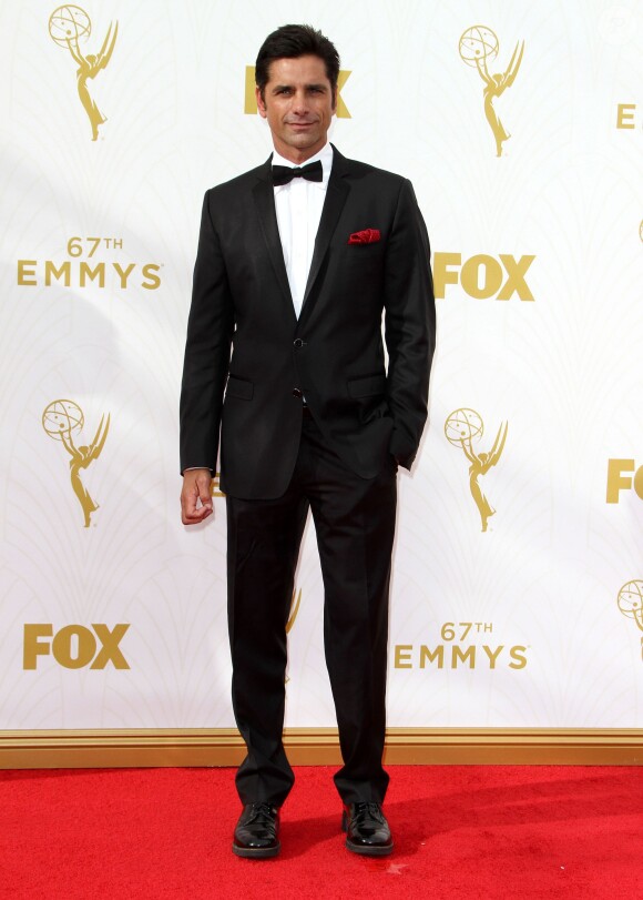 John Stamos à la 67ème cérémonie annuelle des Emmy Awards au Microsoft Theatre à Los Angeles, le 20 septembre 2015