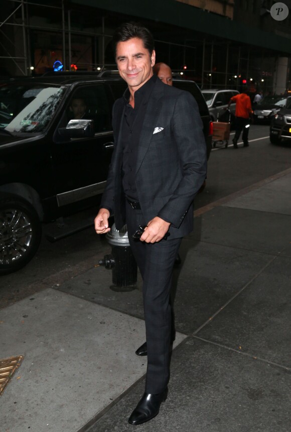 John Stamos - Arrivées des invités au "Today show" de la NBC à New York le 28 septembre 2015.