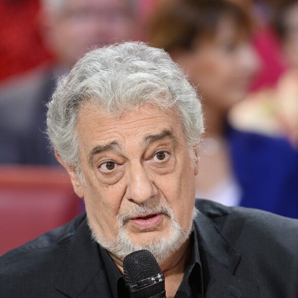 Placido Domingo - Enregistrement de l'émission "Vivement Dimanche" à Paris le 25 Novembre 2015 et qui sera diffusée le 29 Novembre 2015.