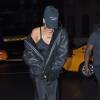 Rihanna et son petit ami Travis Scott à la sortie du club ‘Up and Down' à New York. Elle est porte une casquette avec inscription 'I came to break hearts' (je viens briser des coeurs!) Le 19 novembre 2015